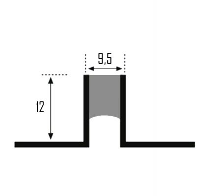 Profil Aluminio 12